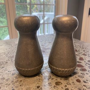 Armetale Salt and Pepper set.